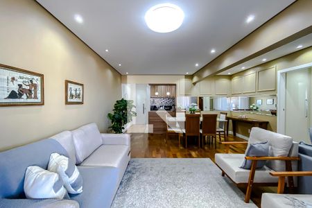 Sala de apartamento à venda com 3 quartos, 97m² em Vila Bertioga, São Paulo