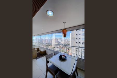 Varanda da Sala de apartamento à venda com 3 quartos, 97m² em Vila Bertioga, São Paulo