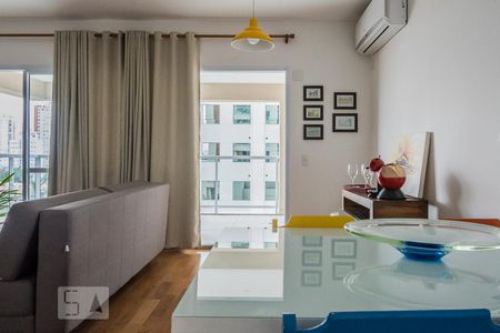 Sala de apartamento para alugar com 1 quarto, 70m² em Vila Gertrudes, São Paulo