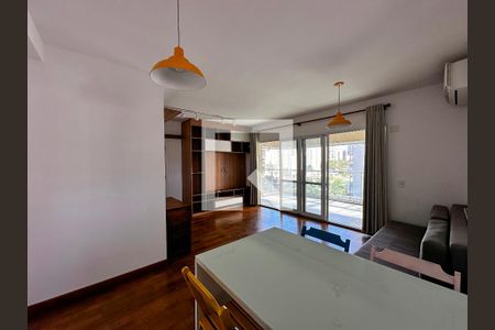 Sala de apartamento à venda com 1 quarto, 70m² em Vila Gertrudes, São Paulo