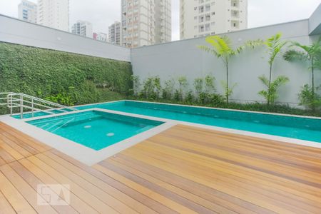 Piscina de apartamento para alugar com 1 quarto, 45m² em Moema, São Paulo