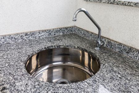 Detalhe pia de apartamento à venda com 1 quarto, 48m² em Tatuapé, São Paulo