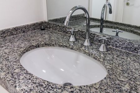 Detalhe pia  de apartamento à venda com 1 quarto, 48m² em Tatuapé, São Paulo