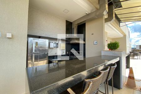 Área comum - Churrasqueira de apartamento para alugar com 1 quarto, 35m² em Setor Noroeste, Brasília