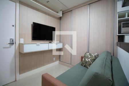 Sala de apartamento para alugar com 1 quarto, 35m² em Setor Noroeste, Brasília