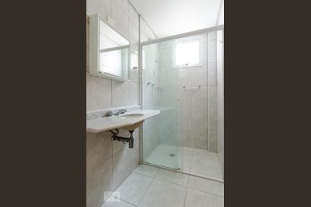 Banheiro da Suíte 1 de apartamento à venda com 3 quartos, 137m² em Jardim Bela Vista, Santo André