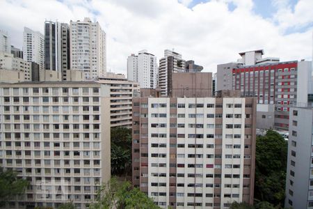 Vista da Sala de apartamento para alugar com 1 quarto, 50m² em Bela Vista, São Paulo