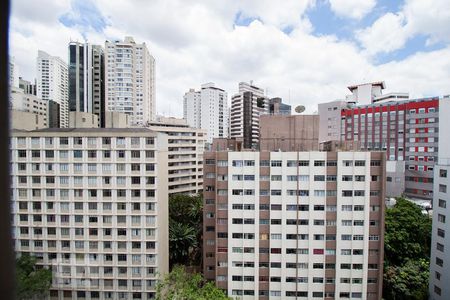 Vista do Quarto de apartamento para alugar com 1 quarto, 50m² em Bela Vista, São Paulo