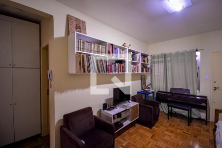 Sala de apartamento à venda com 1 quarto, 43m² em Aclimação, São Paulo