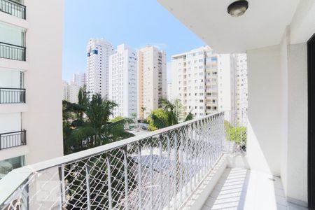 Varanda de apartamento para alugar com 2 quartos, 72m² em Brooklin Paulista, São Paulo