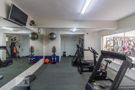 Apartamento para alugar com 35m², 1 quarto e sem vaga Apartamento para alugar com 35m², 1 quarto e sem vagaAcademia