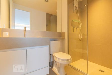 Banheiro de kitnet/studio à venda com 1 quarto, 50m² em Vila Cruzeiro, São Paulo