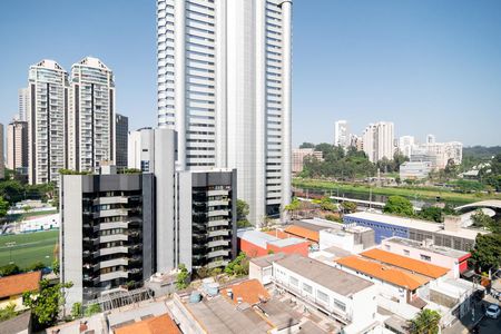 Sala Vista de apartamento à venda com 3 quartos, 100m² em Cidade Monções, São Paulo