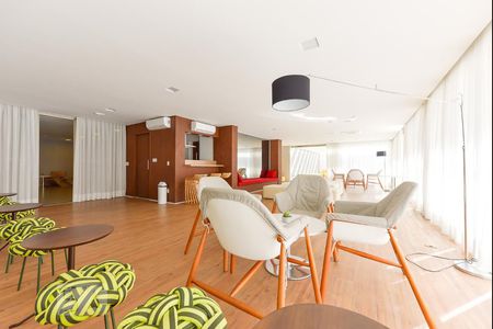 Studio à venda com 30m², 1 quarto e 1 vagaSalão Festas