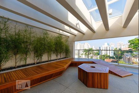 Studio à venda com 30m², 1 quarto e 1 vagaRooftop