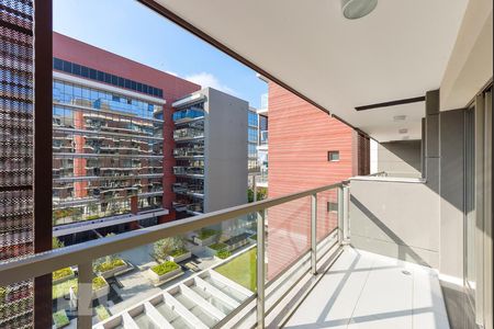 Varanda de kitnet/studio para alugar com 1 quarto, 31m² em Pinheiros, São Paulo