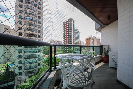Varanda de apartamento para alugar com 4 quartos, 167m² em Vila Congonhas, São Paulo