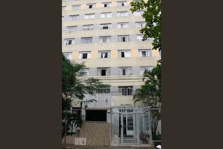 Studio à venda com 28m², 1 quarto e sem vagaFachada do condomínio