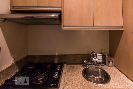 Cozinha de apartamento para alugar com 1 quarto, 35m² em Paraíso, São Paulo
