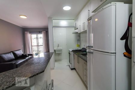 Cozinha de apartamento para alugar com 1 quarto, 50m² em Jardim Dourado, Guarulhos