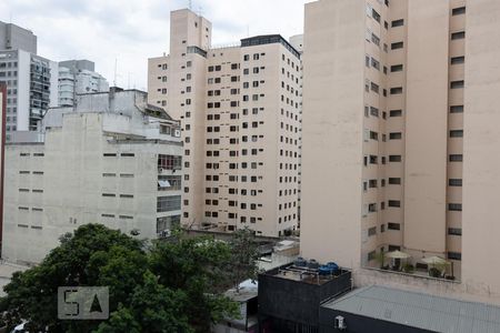 Varanda de kitnet/studio à venda com 1 quarto, 22m² em Consolação, São Paulo