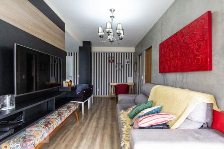 Sala de apartamento à venda com 1 quarto, 49m² em Vila Andrade, São Paulo