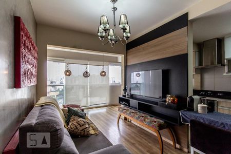 Sala de apartamento à venda com 1 quarto, 49m² em Vila Andrade, São Paulo