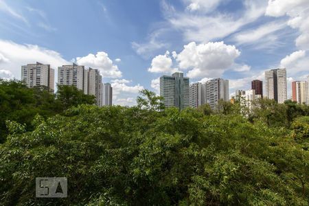 Sala (vista) de apartamento para alugar com 2 quartos, 53m² em Vila Andrade., São Paulo
