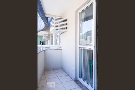 Varanda de apartamento à venda com 1 quarto, 46m² em Botafogo, Rio de Janeiro