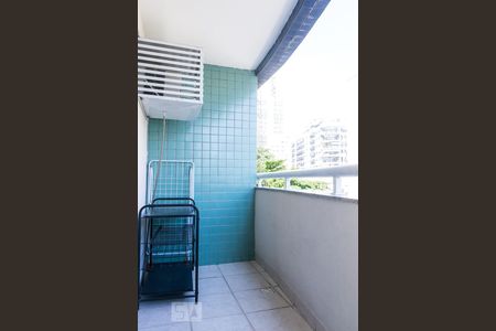 Varanda de apartamento à venda com 1 quarto, 46m² em Botafogo, Rio de Janeiro