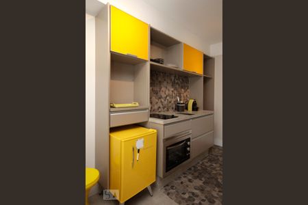 Studio à venda com 36m², 1 quarto e 1 vagaCozinha
