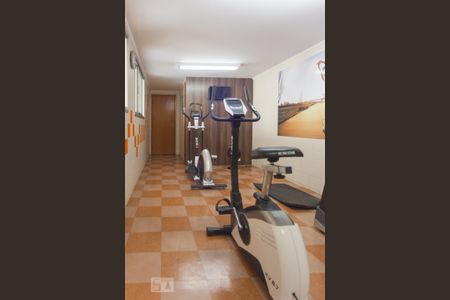 Dependência do prédio - academia de apartamento à venda com 3 quartos, 70m² em São Bernardo, Campinas
