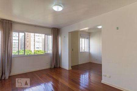 Sala de apartamento para alugar com 2 quartos, 77m² em Moema, São Paulo