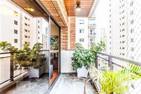 Varanda de apartamento à venda com 4 quartos, 160m² em Perdizes, São Paulo