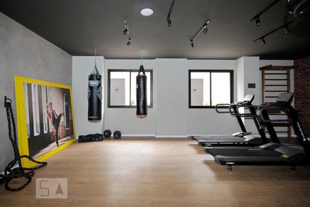 Studio para alugar com 26m², 1 quarto e sem vagaAcademia