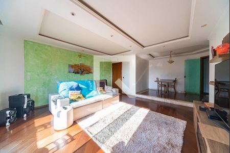 Sala de apartamento à venda com 3 quartos, 150m² em Vila Valparaíso, Santo André
