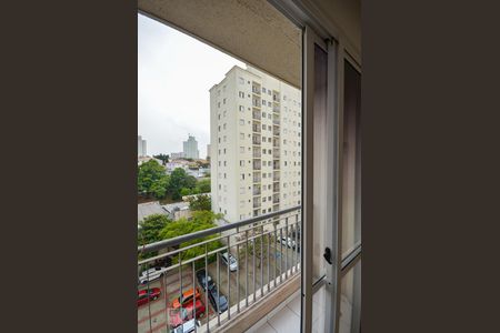 Varanda da Sala de apartamento à venda com 2 quartos, 49m² em Vila Firmiano Pinto, São Paulo