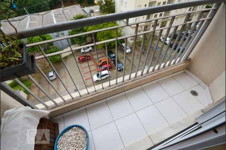 Varanda da Sala de apartamento à venda com 2 quartos, 49m² em Vila Firmiano Pinto, São Paulo