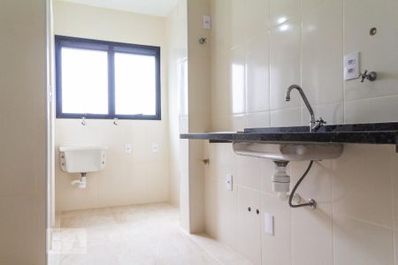 Cozinha de apartamento para alugar com 2 quartos, 55m² em Vila Monte Alegre, São Paulo