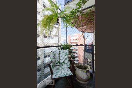 Varanda da Sala de apartamento à venda com 4 quartos, 140m² em Centro, Santo André