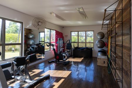 Área comum - Academia de apartamento para alugar com 1 quarto, 70m² em Jardim Fonte do Morumbi, São Paulo