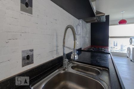 Cozinha - Torneira de apartamento para alugar com 1 quarto, 70m² em Jardim Fonte do Morumbi, São Paulo