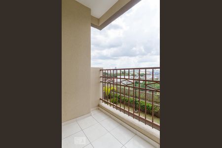 Varanda da Sala de apartamento para alugar com 3 quartos, 80m² em Vila Floresta, Santo André