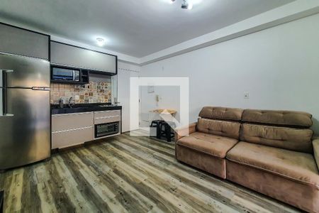 sala cozinha de apartamento à venda com 2 quartos, 55m² em Vila Mariana, São Paulo