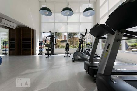 Studio para alugar com 35m², 1 quarto e 1 vagaÁrea comum - Academia