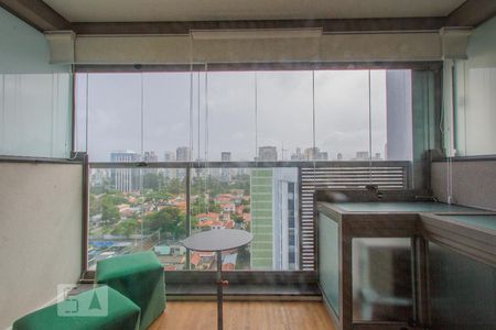 Studio para alugar com 29m², 1 quarto e 1 vagaVaranda