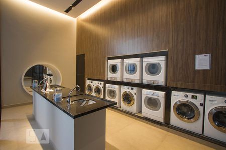 Studio para alugar com 29m², 1 quarto e 1 vagaLavanderia