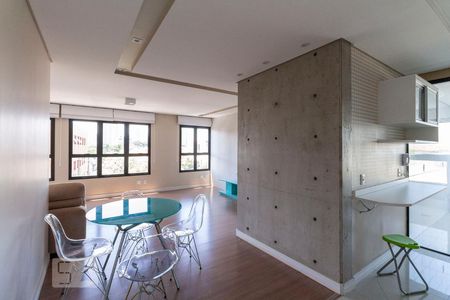 Sala  de apartamento à venda com 1 quarto, 70m² em Mooca, São Paulo