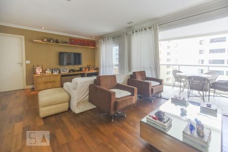 Sala de apartamento à venda com 3 quartos, 125m² em Vila Olímpia, São Paulo