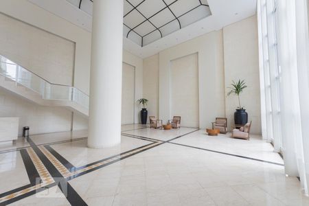 Studio para alugar com 56m², 1 quarto e 1 vagaHall social